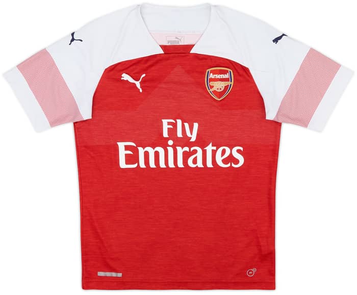 2018-19 Arsenal Home Shirt Saka #87 - 6/10 - (S)