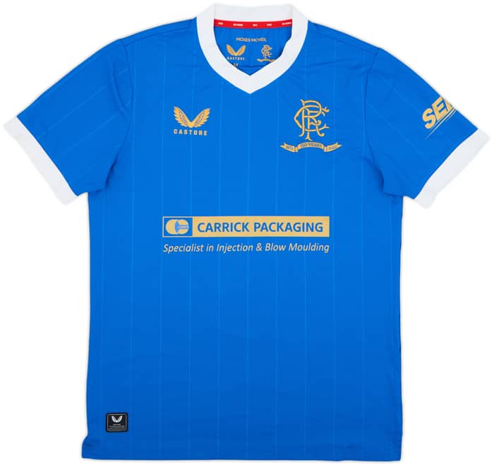 2021-22 Rangers Youth Match Issue Home Shirt #3