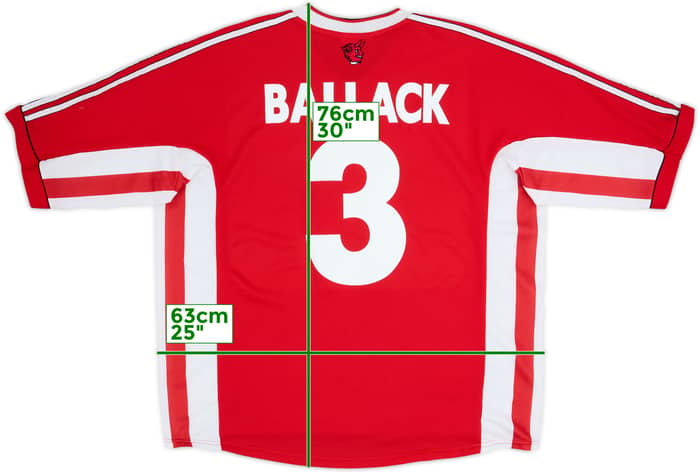 1998-99 Kaiserslautern Home Shirt Ballack #3 - 7/10 - (XL)