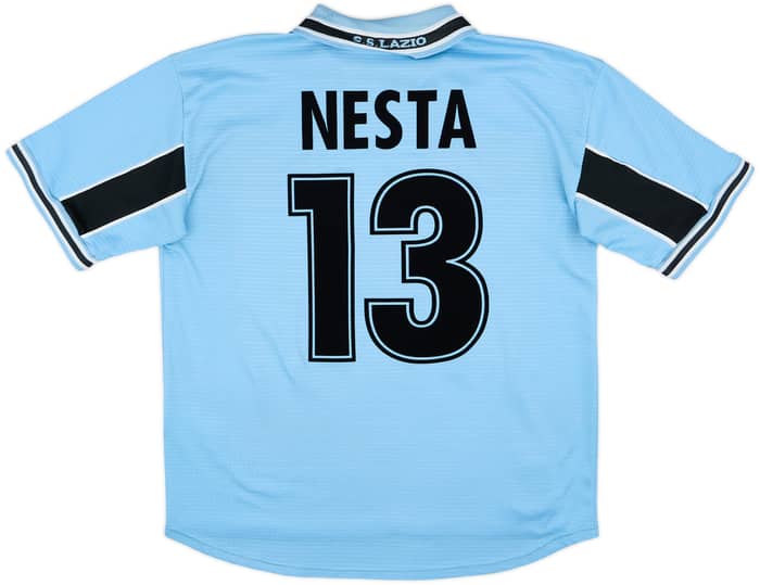1998-00 Lazio Home Shirt Nesta #13 - 7/10 - (XL)