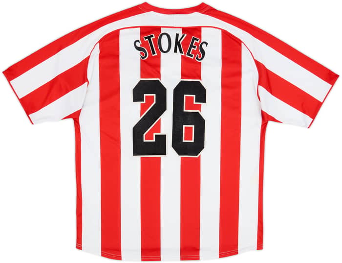 2005-07 Sunderland Home Shirt Stokes #26 - 4/10 - (L)