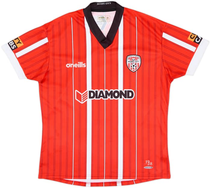 2022-23 Derry City Home Shirt - 9/10 - (M)
