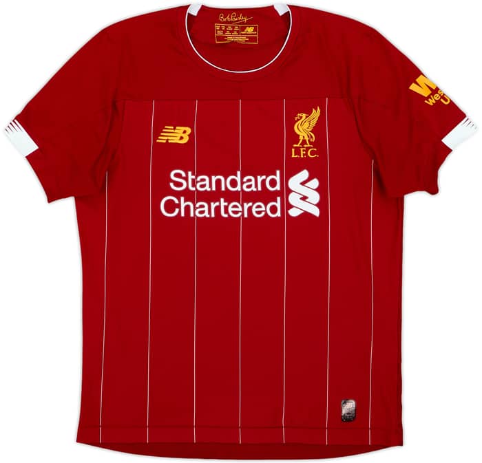 2019-20 Liverpool Home Shirt M.Salah #11 - 7/10 - (XL.Boys)