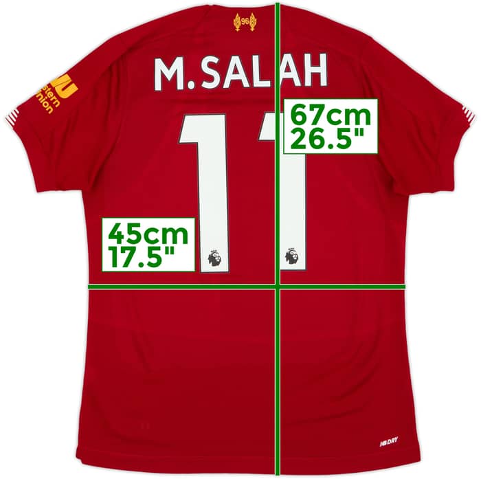 2019-20 Liverpool Camiseta Local M.Salah #11 - 10/10 - (XL.Boys)