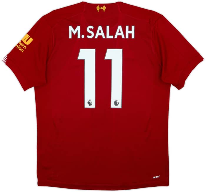 2019-20 Liverpool Home Shirt M.Salah #11 - 5/10 - (M)