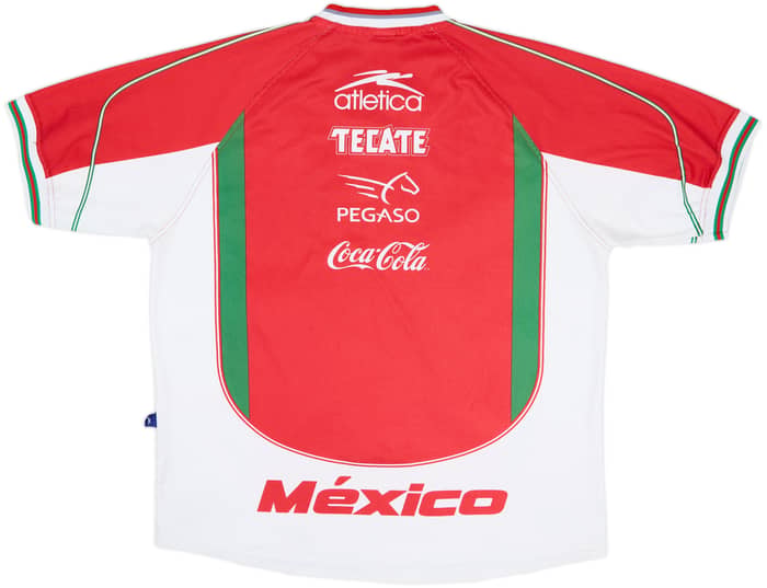 Camiseta de entrenamiento Atletica de México 2000-02 versión jugador - 6/10 - (XL)