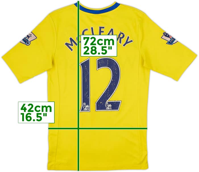 Camiseta de visitante del Reading 2012-13 McCleary #12 - 5/10 - (S)