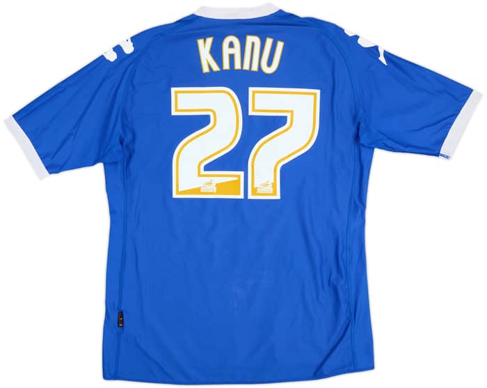 2010-11 Portsmouth Home Shirt Kanu #27 - 5/10 - (L)