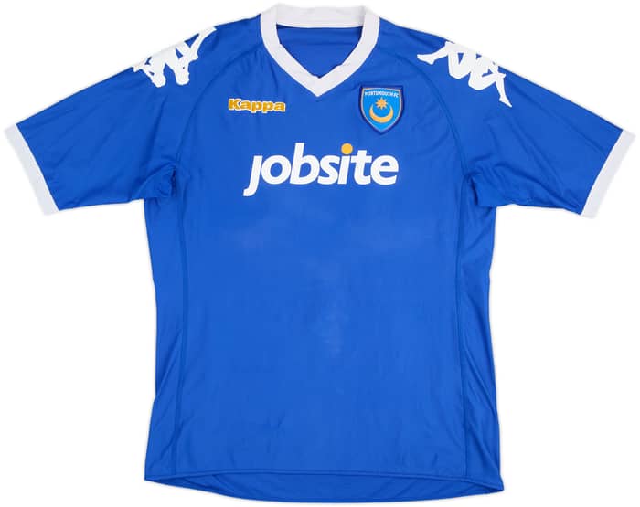 2010-11 Portsmouth Home Shirt Kanu #27 - 5/10 - (L)