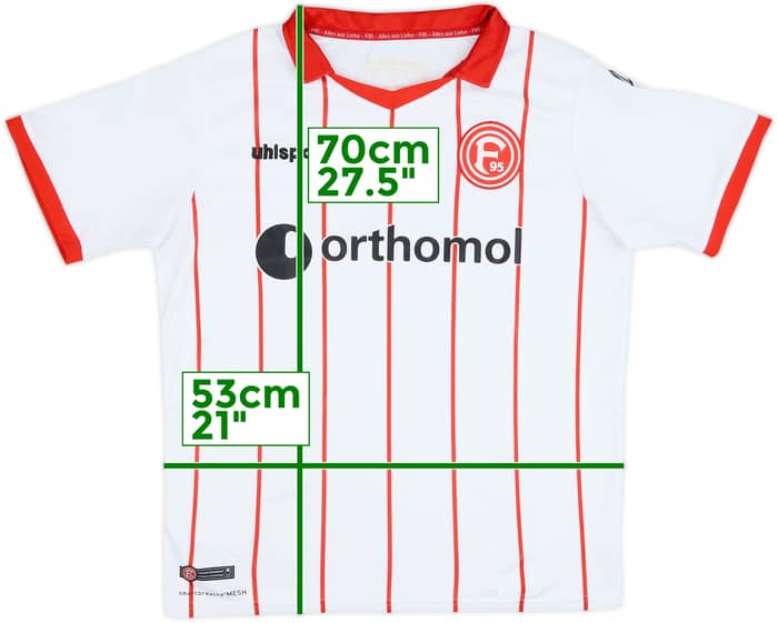 2017-18 Fortuna Dusseldorf Home Shirt - 7/10 - (L)