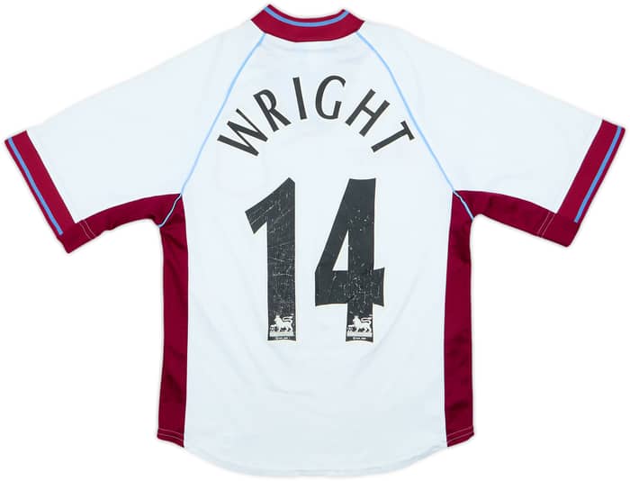 1998-99 West Ham Away Shirt Wright #14 - 7/10 - (L.Boys)