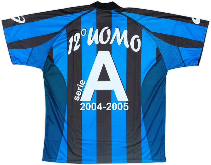 2004-05 Atalanta Basic '12 Uomo' Home Shirt (XL)
