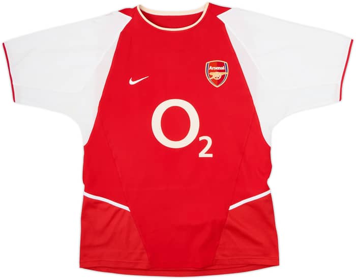 2002-04 Arsenal Home Shirt Bergkamp #10 - 8/10 - (XL)