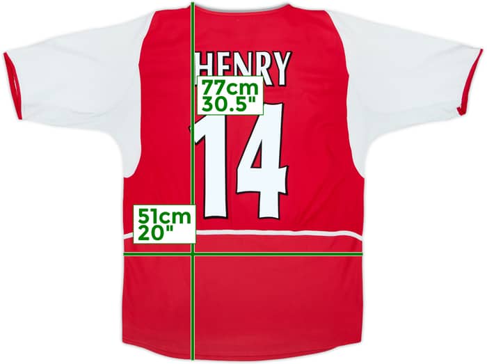 2002-04 Arsenal Home Shirt Bergkamp #10 - 5/10 - (M)
