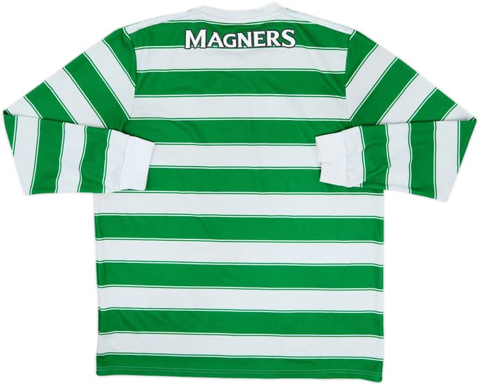 2021-22 Celtic Home L/S Shirt - 5/10 - (XL)
