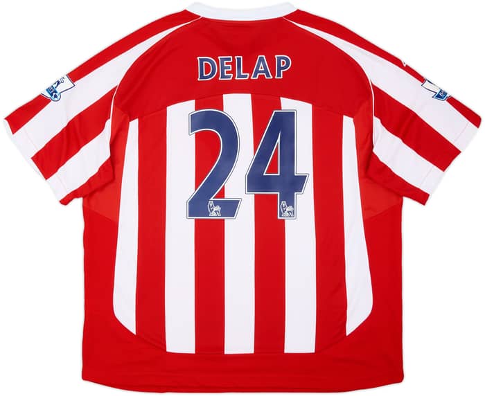 2009-10 Stoke City Home Shirt Delap #24 - 8/10 - (XXL)