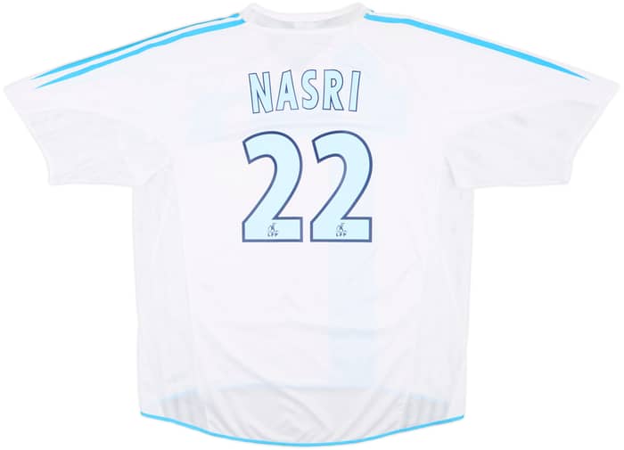 2004-05 Olympique Marseille Home Shirt Nasri #22 - 5/10 - (XL)