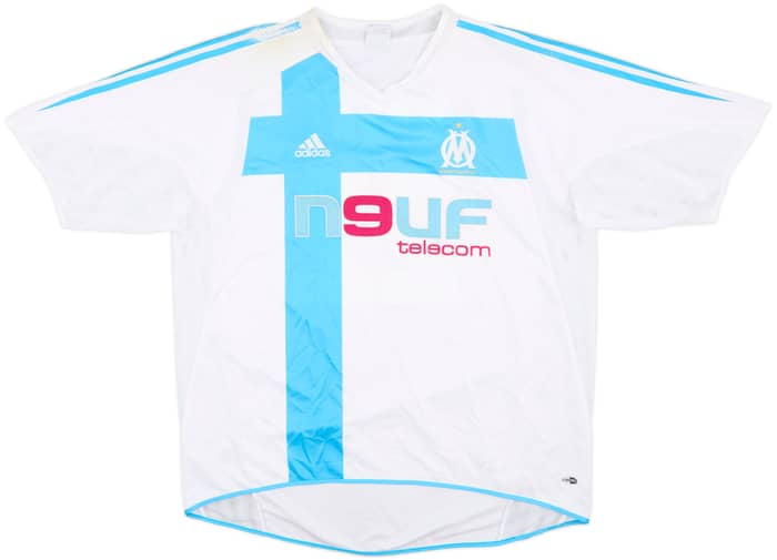 2004-05 Olympique Marseille Home Shirt Nasri #22 - 5/10 - (XL)
