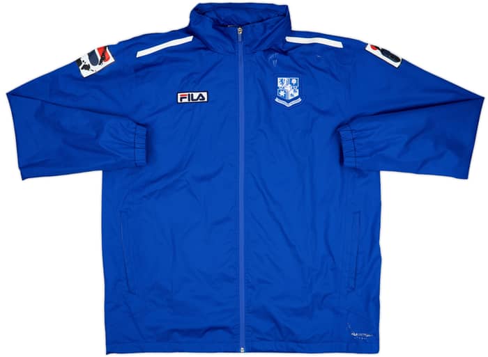 2012-14 Tranmere Rovers Fila Hooded Rain Jacket - 5/10 - (XL)
