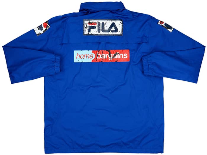 2012-14 Tranmere Rovers Fila Hooded Rain Jacket - 5/10 - (XL)