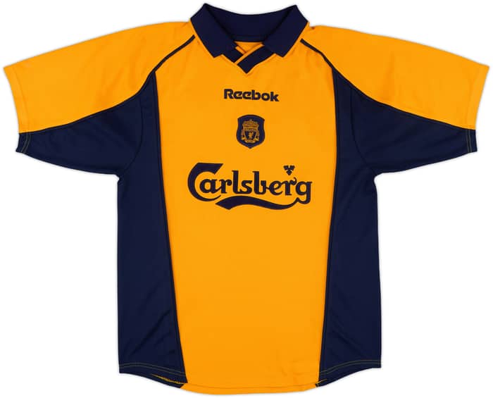 2000-02 Liverpool Away Shirt Fowler #9 - 6/10 - (L.Boys)