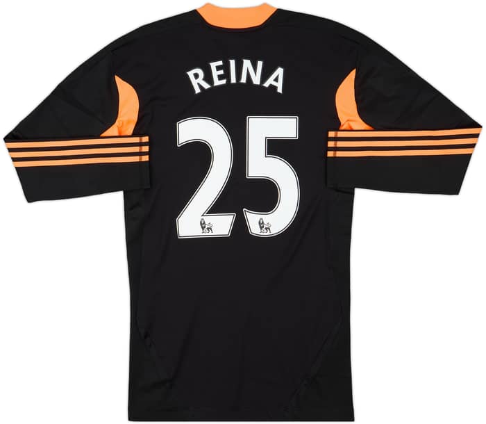 2010-11 Liverpool Player Issue TechFit GK Shirt Reina #25 (M/L)