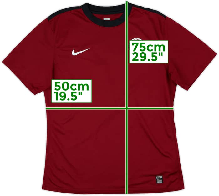2009-11 Sparta Prague Home Shirt #7 - 6/10 - (XL)