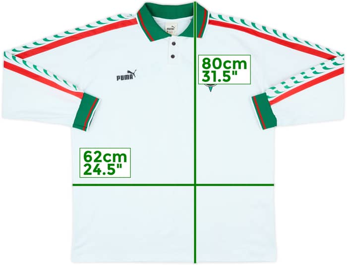 1996-98 Bulgaria Home L/S Shirt - 7/10 - (XL)