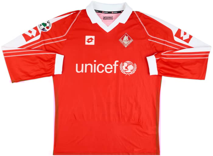 2004-05 Piacenza Match Issue Signed Home L/S Shirt Pepe #9