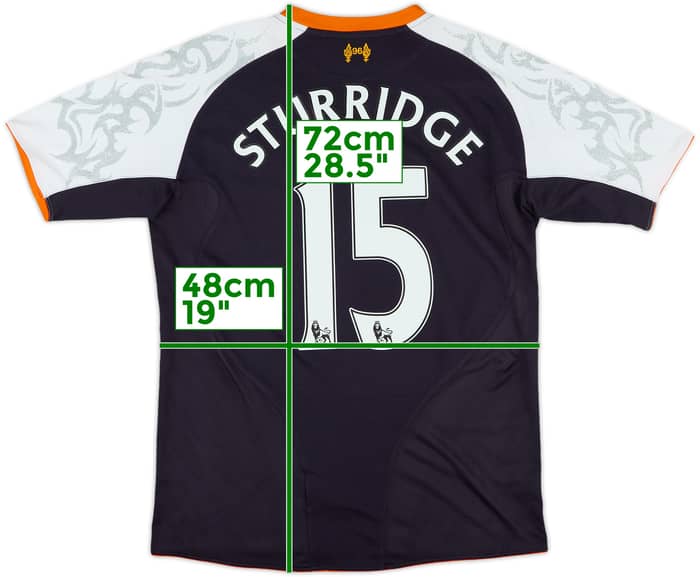 2012-13 Liverpool Third Shirt Sturridge #15 - 8/10 - (S)