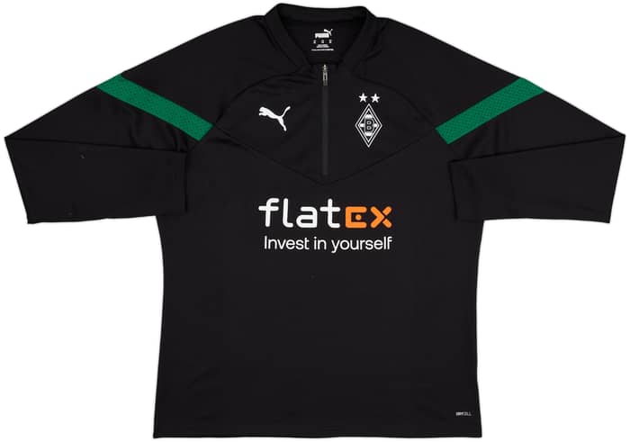 2021-22 Borussia Monchengladbach Puma 1/4 Zip Training Top - 8/10 - (XL)