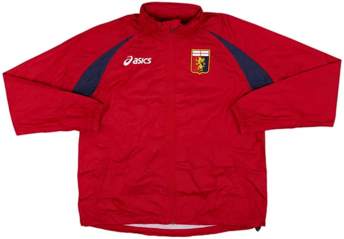 2008-09 Genoa Asics Hooded Rain Jacket - 7/10 - (XL)