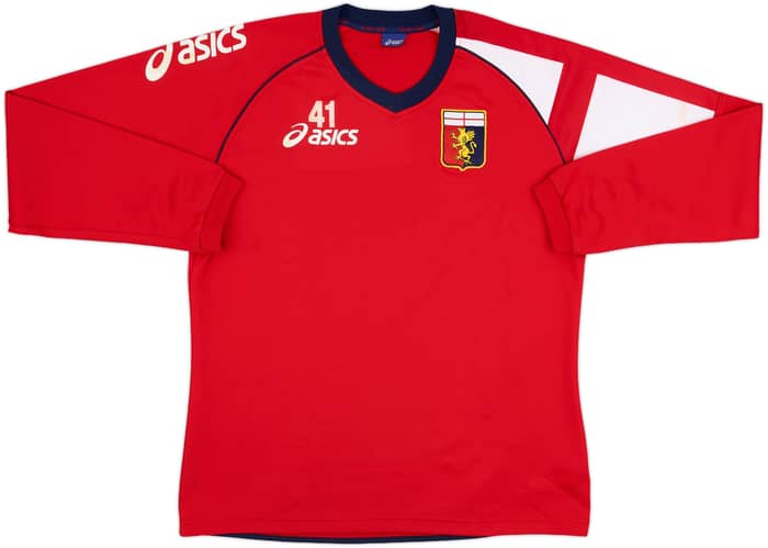 2008-09 Genoa Player Issue Asics Sweat Top #41 - 7/10 - (L)