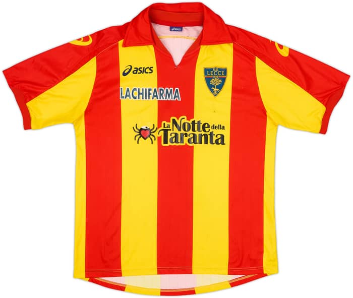 2007-08 Lecce Home Shirt Zanchetta #7 - 5/10 - (M)