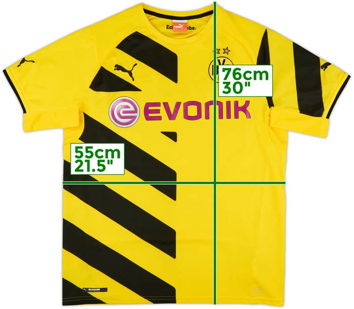 2014-15 Borussia Dortmund Home Shirt - 10/10 - (L)