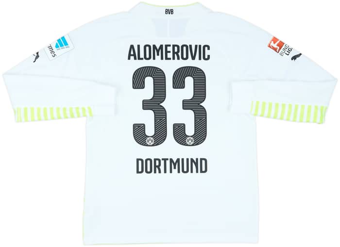 2014-15 Borussia Dortmund Match Issue GK Shirt Alomerovic #33
