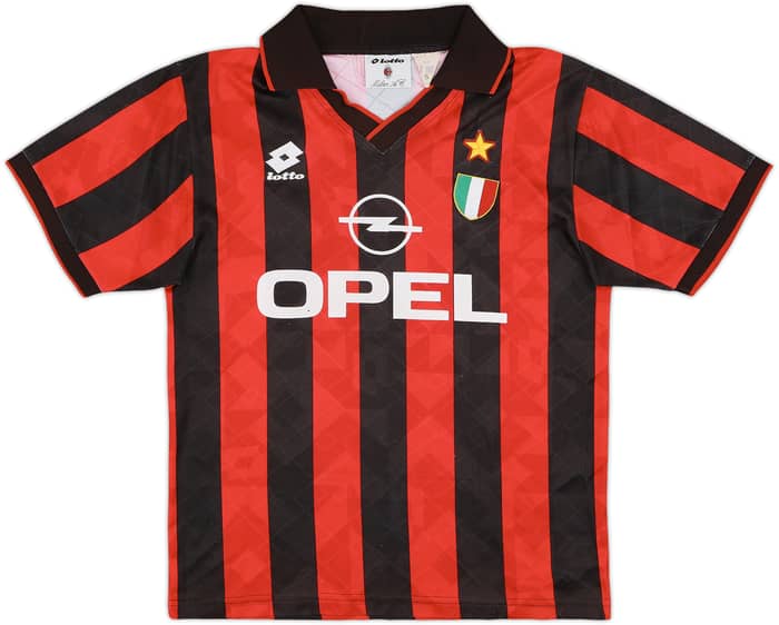 1994-95 AC Milan Home Shirt - 5/10 - (S)