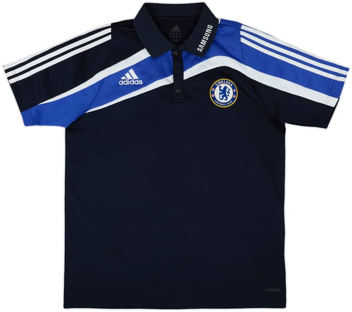 2009-10 Chelsea adidas Polo Shirt - 9/10 - (L)