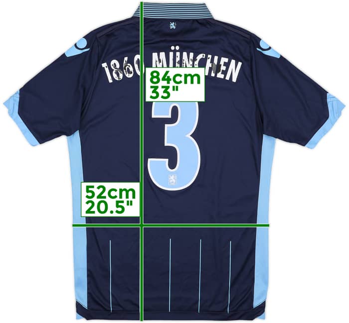 2015-16 1860 Munich Youth Away Shirt #3 - 6/10 - (M)