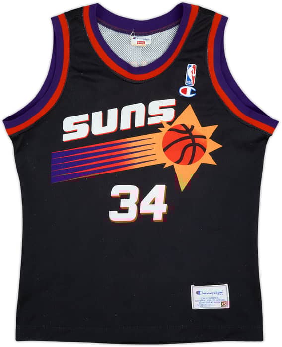 1994-96 Phoenix Suns Barkley #34 Champion Alternate Jersey - 8/10 - (XS)