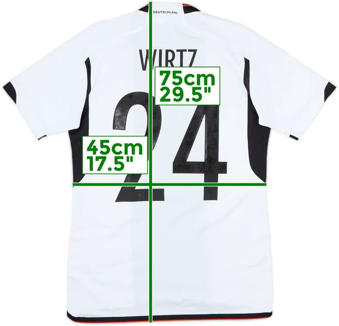 2022-23 Germany Home Shirt Wirtz #24 - 8/10 - (S)
