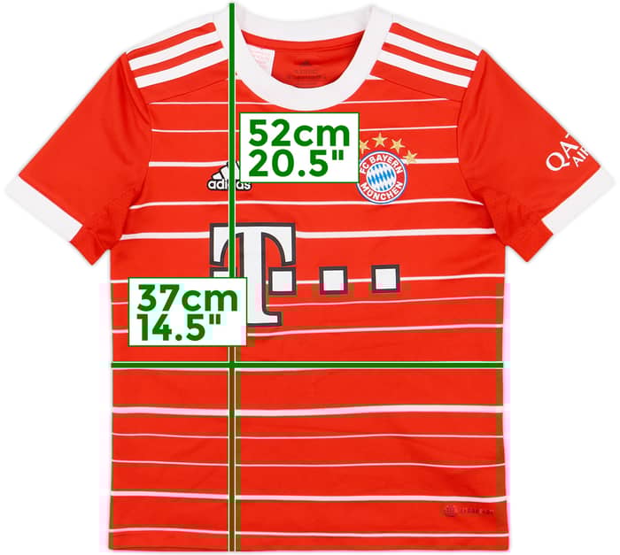 2022-23 Bayern Munich Home Shirt - 7/10 - (S.Boys)