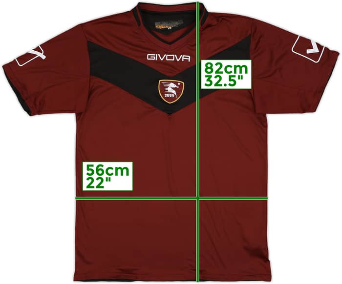 2015-16 Salernitana Givova Training Shirt - 7/10 - (L)