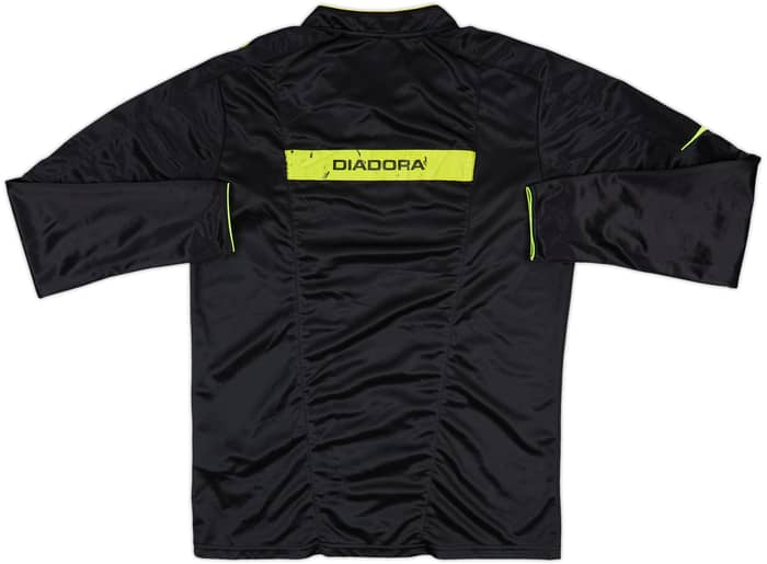 2013-14 Italy Diadora Referee L/S Shirt - 7/10 - (S)