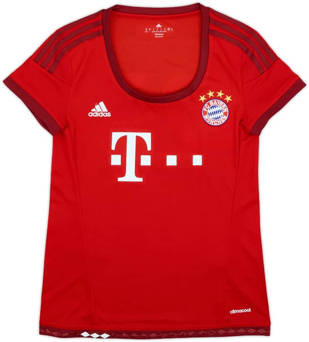 2015-16 Bayern Munich Home Shirt Alaba #27 - 10/10 - (Women's S)