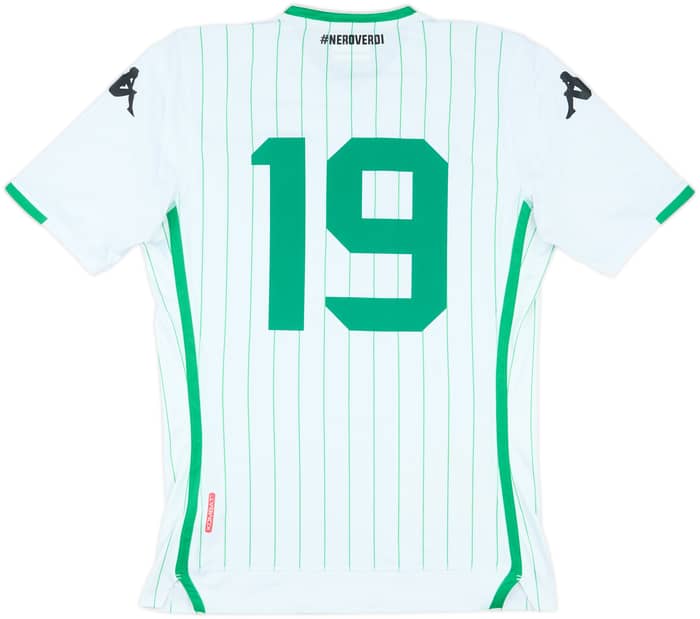 2018-19 Sassuolo Match Issue Away Shirt #19