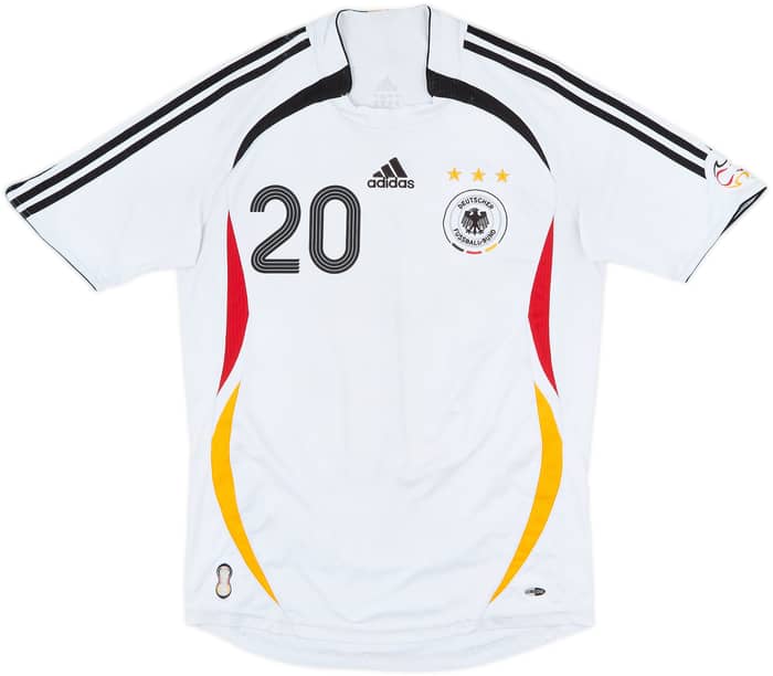 2005-07 Germany Home Shirt Podolski #20 - 5/10 - (S)