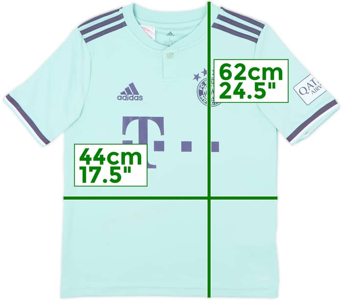 2018-19 Bayern Munich Away Shirt - 5/10 - (L.Boys)