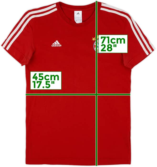 2017-18 Bayern Munich adidas Cotton Tee - 9/10 - (S)