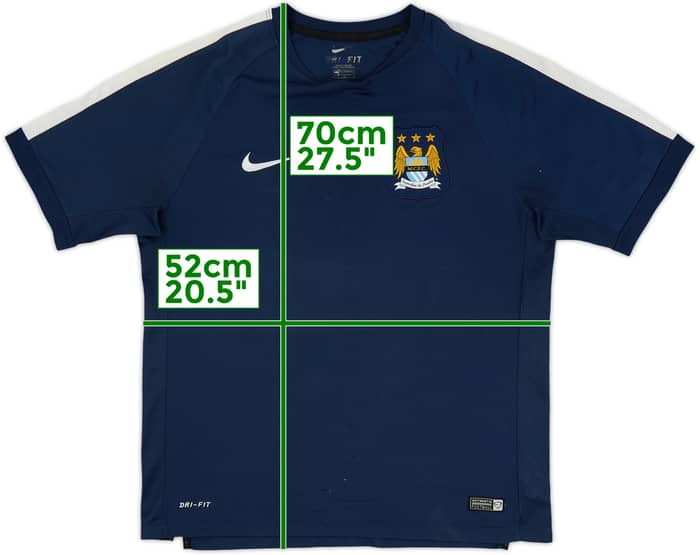 2014-15 Manchester City Nike Training Shirt - 6/10 - (L)